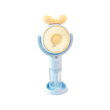 Tragbarer 3-Gang-Handventilator für Reisen,-Blauer Knoten