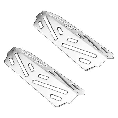 Packung mit 2 Edelstahl-Heizplatten für perfekte-verdicken