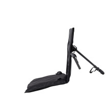 Schnell zusammenzubauender aufblasbarer Outdoor-Stuhl-Schwarz