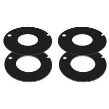 4 STUKS 385311462 385316140 RV Toilet Rubber Kom Lek Seal Kit Vervangen voor /Sealand/Mansfield/VacuFlush Trailer