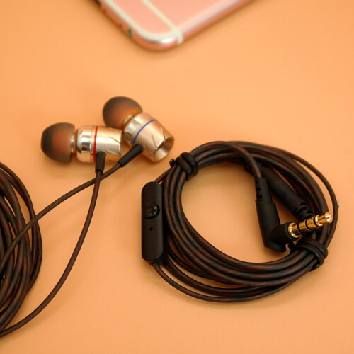 3.5MM Jack Headphone Cable with Mic DIY Headphone Cable Semi-finished Cable 2