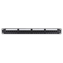 24 Port Gold Plated Rack Patch Panel