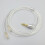 Audio Cable For Sennheiser IE80 IE8 IE80S Cable Replacement Cable Silver Plated 3