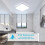 Goeco LED Ceiling Light, 48W 6500 K  IP44 LED Bathroom Ceiling Light, 30cm 5