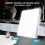 Goeco LED Ceiling Light, 48W 6500 K  IP44 LED Bathroom Ceiling Light, 30cm 7