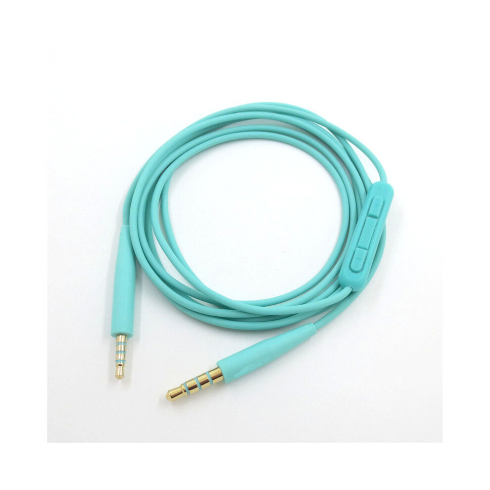 (Green) 2.5Mm To 3.5Mm Audio Cable With Mic For Bose Qc25 Qc35 Soundlink Oe2 1M Green 320997666752