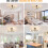 Goeco Vintage Ceiling Light, Modern Pendant Light, Height-Adjustable 8