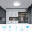 Goeco LED Ceiling Light 30 cm 24 W Flat Round Ceiling Light IP44 6500 K 3