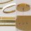 Goeco Pendant Light LED Dimmable, with Remote Control Modern Chandelier Gold 8