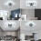 Goeco LED Ceiling Light, 61W 6500K Black Square Design Acrylic Ceiling Light 7
