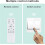 Goeco Dimmable LED Ceiling Light, 50W, With Remote Control/APP, 65 cm White 8