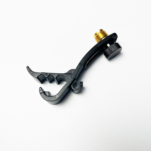 1PCS Drum Microphone Clip Adjustable Mic Clamp Holder Stand Drum Rim Mount Clamp 2