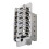 6 String Saddle Single Tremolo Guitar Bridge System For ST Strat Electric Guitar 3
