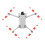 (A) 4Pair Propellers Low Noise RC Drone Blade Accessories For DJI Mini 3 Pro Drones 3
