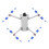 (A) 4Pair Propellers Low Noise RC Drone Blade Accessories For DJI Mini 3 Pro Drones 5
