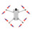 (A) 4Pair Propellers Low Noise RC Drone Blade Accessories For DJI Mini 3 Pro Drones 6