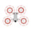 (A) 4Pair Propellers Low Noise RC Drone Blade Accessories For DJI Mini 3 Pro Drones 10