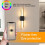 Goeco LED Indoor Wall Light, 40cm, 10W, 3000K, Creative Modern Wall Light 4