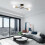 Goeco Ceiling Light Vintage E27 Black Gold Ceiling Light Retro Ceiling light 2