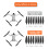 (Colored) 4Pair Propellers Low Noise RC Drone Blade Accessories For DJI Mini 3 Drones 7