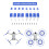 (Colored) 4Pair Propellers Low Noise RC Drone Blade Accessories For DJI Mini 3 Drones 9