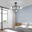 Goeco Industrial Ceiling Light, E27, Black, Creative Chandelier, 40 cm 4