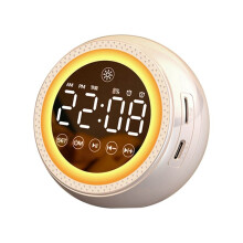 White Noise Sounder-Nightlight, Alarm Clock,Sleep AIDS Suitable for All Ages