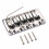 5 String Bass Guitar Replacement Bridge String Spacing 16.5mm Parts Chrome 5