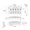 5 String Bass Guitar Replacement Bridge String Spacing 16.5mm Parts Chrome 10