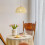 Goeco Hanging Light Rattan Boho Pendant Light, Adjustable Chandelier, E27 2
