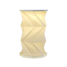 Portable Folding Lamp Dimmable Paper Lantern Table Night Light for Camping Traveling Tent Emergency Home Bedroom Decor