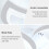 Goeco LED Ceiling Light, 60 W, Creative Flower Design Ceiling Light, 6500K 7