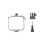 Suitable for DJI Mini3 Pro Mounting Bracket Searchlight Action Camera Bracket 4