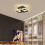 Goeco LED Ceiling Light 22W 3000K Modern Square Ceiling Light for Corridor 3