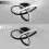Goeco Modern LED Ceiling Light 22W 2500LM Black 25 cm Dimmable 8