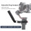Adjustable Handle for DJI RS 2/ RSC 2/ RS 3/ RS 3 Pro Gimbal Handheld Stabilizer 10