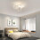 Goeco Modern LED Ceiling Light Creative Flower Shape Ceiling Light 4500K 3