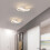 Goeco Modern LED Ceiling Light Creative Flower Shape Ceiling Light 4500K 4