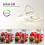 Goeco Modern LED Ceiling Light Creative Flower Shape Ceiling Light 4500K 7