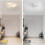 Goeco Modern LED Ceiling Light Creative Flower Shape Ceiling Light 4500K 9