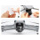 2pc Drone Lens Protector Tempered Film Scratch Resistant Accessory for DJI Air 3 7