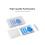 2pc Drone Lens Protector Tempered Film Scratch Resistant Accessory for DJI Air 3 8