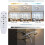 Goeco LED Ceiling Light, Dimmable, Bedroom Ceiling Light, 36W, Modern Silver 6