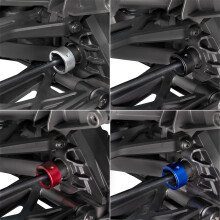 (Black) 4Pcs Joint Cup Reinforced Ring for TRAXXAS 1/6 4WD XRT 8S-78086-4 RC Parts