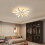 Goeco Dimmable LED Ceiling Light, Living Room Remote Control 48W 70cm White 4