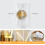 Goeco LED Wall Light, Creative Decoration Wall Lamp, 3 Colour Temperatures 8