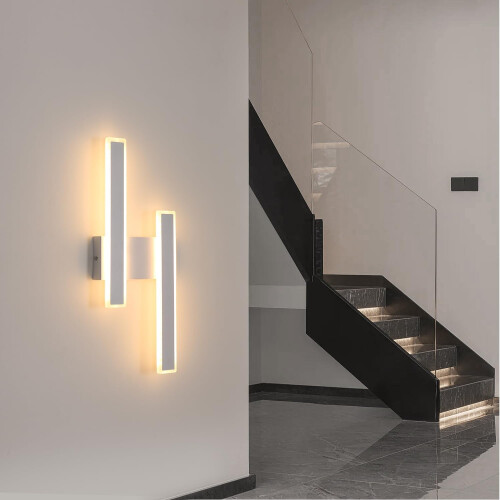 Goeco Wall Light LED Modern, 32 W, Creative Long Parallel Wall Lamp, 3000 K 1