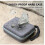 Portable Carrying Case Protective Handbag Storage Bag for Insta360 Flow 5