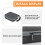 Portable Carrying Case Protective Handbag Storage Bag for Insta360 Flow 8