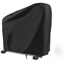 Hoes voor hometrainer, compatibel met Peloton Upright Indoor Stationary Bike, stof- en zonwerende hoes voor buitenfietsen, zwart.